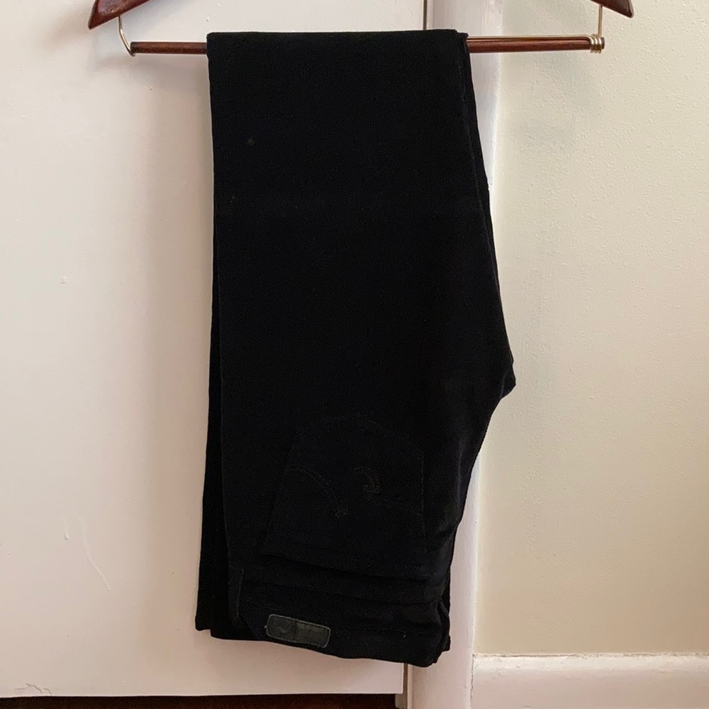 AG Black Velvet Jeans